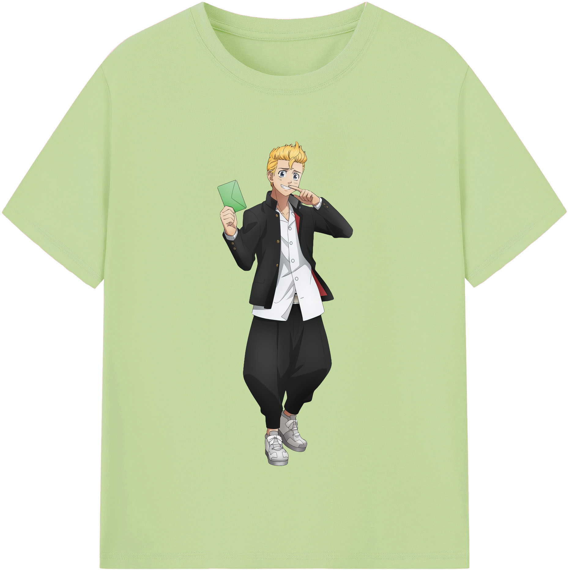 （画像用） 東京リベンジャーズ Tokyo Revengers 綿100％半袖Tシャツ（フロントプリント）